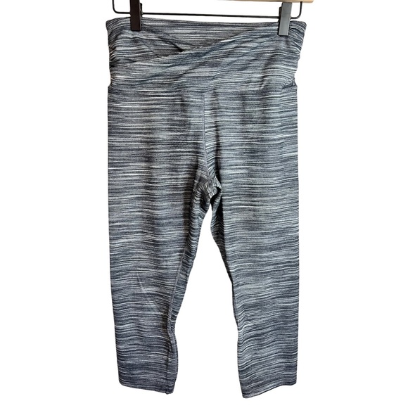 Lululemon Align Crop Cross Waist Mini Space Dye Herringbone - Picture 2 of 9